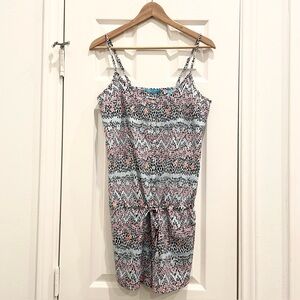 Tori Richard spaghetti strap romper, size 4